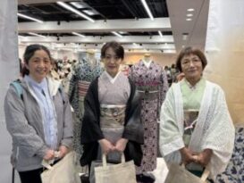 一人で着れる着付け教室　自装着物レッスンin橋本　キモノワールドライフ