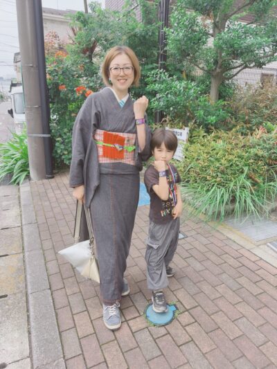 地震大国日本だからこその地域活動着物